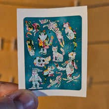 Charger l'image dans la galerie, Seasonal Cat Sticker Set