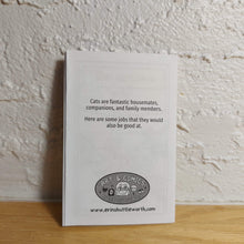 Charger l'image dans la galerie, Jobs That Cats Can Do Mini Comic (Reversible) | Funny Zine | Cute Story | Kids Comic | Humorous Zine | Gift for Cat Lover
