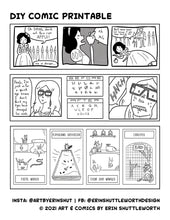 Load image into Gallery viewer, DIY Comic Kits Printable