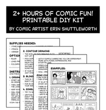 Load image into Gallery viewer, DIY Comic Kits Printable