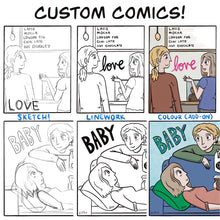 Load image into Gallery viewer, Custom Comic Commission
