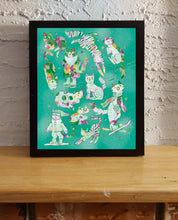 Charger l'image dans la galerie, Cats of the Winter Solstice Art Print