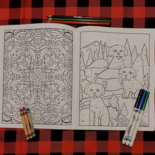 Load image into Gallery viewer, Unnatural Dogs Colouring Book - Dogs in Kootenay Locations
