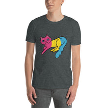 Charger l'image dans la galerie, Pan Pride Cat Short-Sleeve Unisex T-Shirt