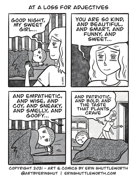At a Loss For Adjectives