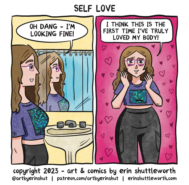 Self Love | Daily Life Comic | Body Positivity