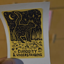 Load and play video in Gallery viewer, Curiosity &amp; Understanding Vinyl Sticker
