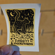 Load image into Gallery viewer, Curiosity &amp; Understanding Vinyl Sticker
