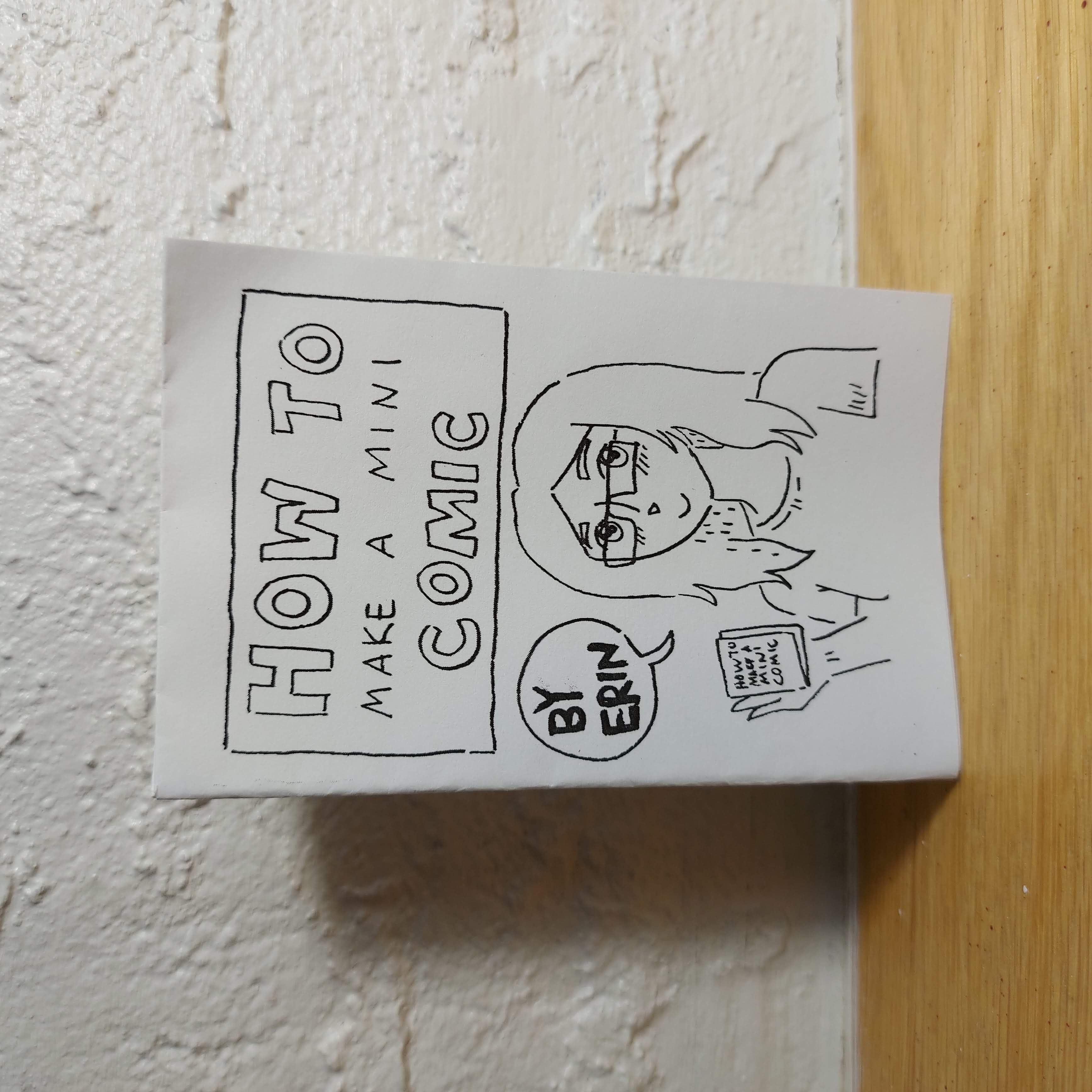 How to Make a Mini Comic | Zine | DIY project | Easy Craft | Comic Tut ...
