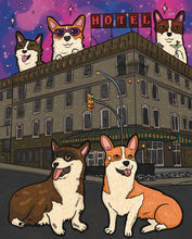 Load image into Gallery viewer, Unnatural Dogs Colouring Book - Dogs in Kootenay Locations
