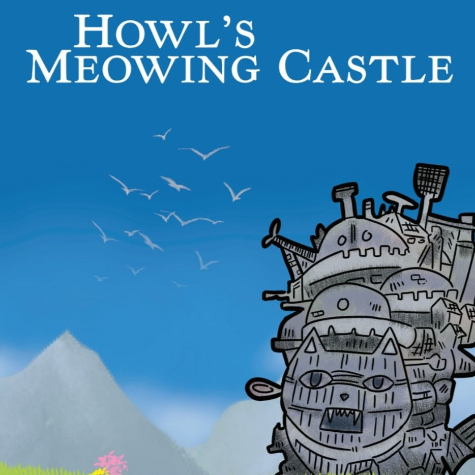 Howl's Meowing Castle (Howl's Moving Castle Parody)