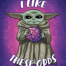 Load image into Gallery viewer, Baby Yoda Dice Print
