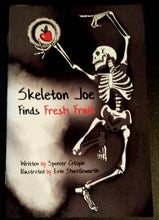 Load image into Gallery viewer, Skeleton Joe Finds Fresh Fruit (kids book)

