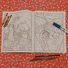 Load image into Gallery viewer, Natural Cats Colouring Book - Cats in Canadian Landscapes
