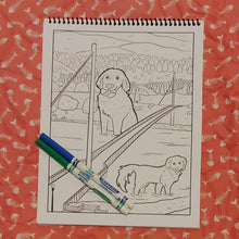 Load image into Gallery viewer, Natural Cats and Unnnatural Dogs Colouring Book
