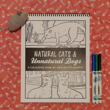 Charger l&#39;image dans la galerie, Natural Cats and Unnnatural Dogs Colouring Book
