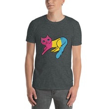 Charger l&#39;image dans la galerie, Pan Pride Cat Short-Sleeve Unisex T-Shirt
