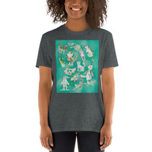 Load image into Gallery viewer, Cats of the Winter Solstice Short-Sleeve Unisex T-Shirt
